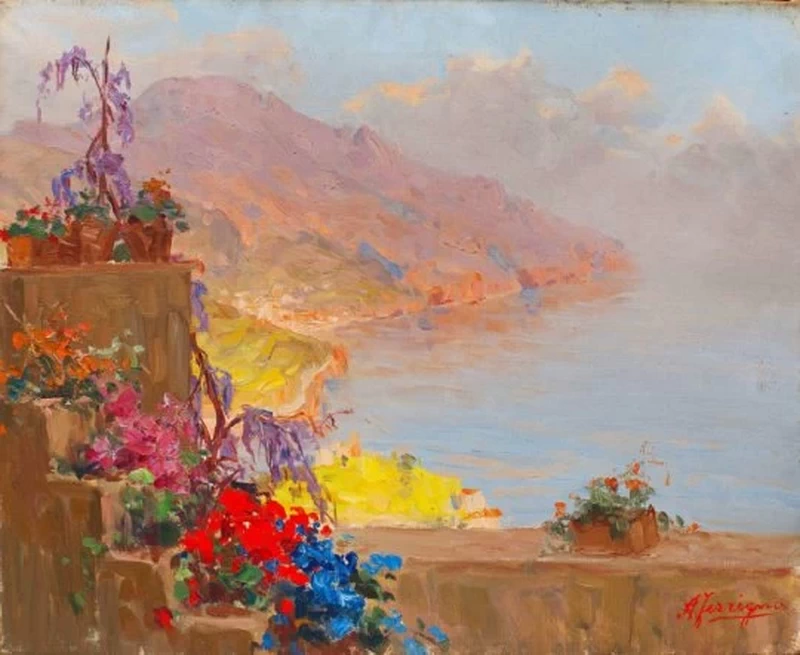 Veduta dalla balconata
